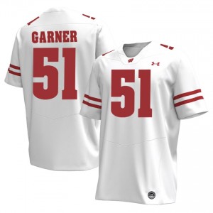 UW Micheal Garner #51 White Jersey | Fresh Stitch University Football Men Apparel 66409190