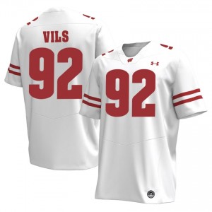 UW Nolan Vils #92 White Jersey | Exclusive Stitch NCAA Football Men Apparel 56181149