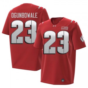 Red Dare Ogunbowale #23 Badgers 2026 Jersey | Men University Football Limited Stitched 18593537