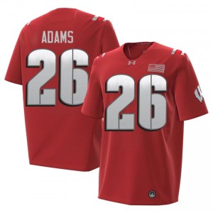 Red Eli Adams #26 UW 2026 Jersey | Men College Football Top-Tier Stitched 31029729