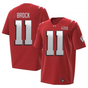 Red Kash Brock #11 Wisconsin Badgers 2026 Jersey | Men University Football Limited Stitched 14662819